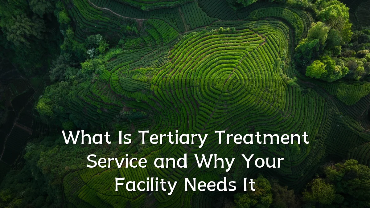 What Is Tertiary Treatment Service and Why Your Facility Needs It