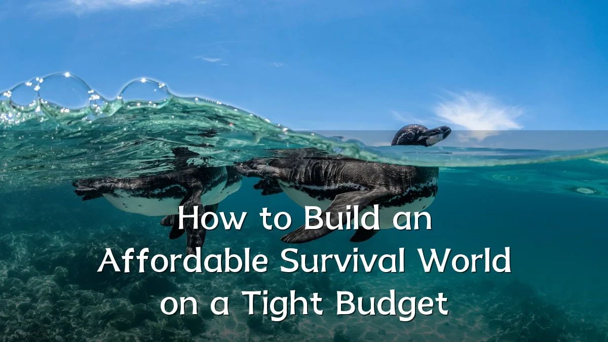 How to Build an Affordable Survival World on a Tight Budget