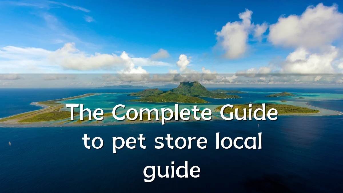 The Complete Guide to pet store local guide