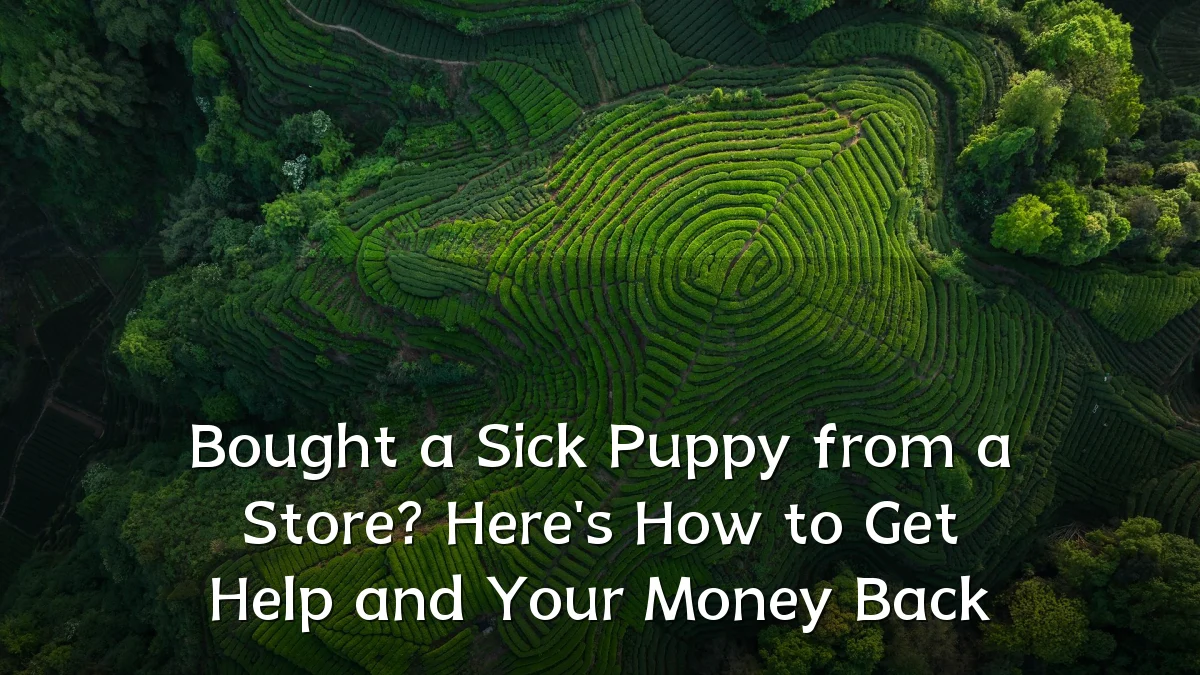 Bought a Sick Puppy from a Store? Here's How to Get Help and Your Money Back