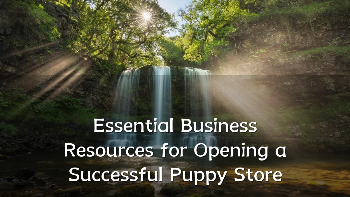 Essential Business Resources for Opening a Successful Puppy Store