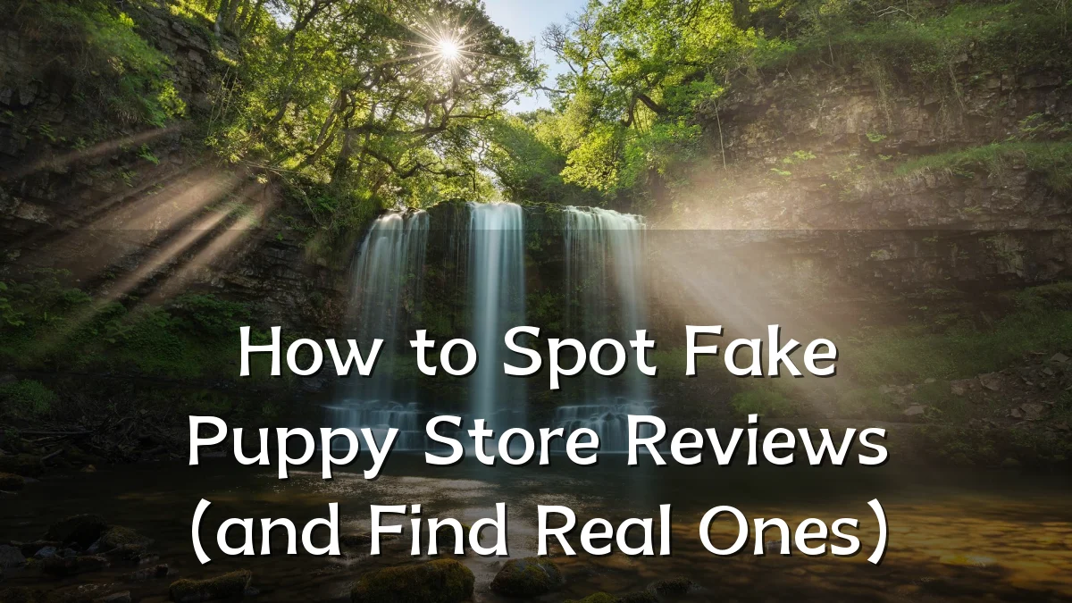 How to Spot Fake Puppy Store Reviews (and Find Real Ones)
