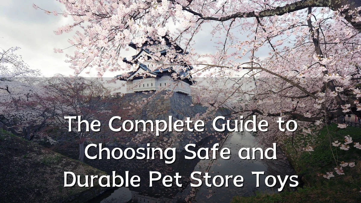 The Complete Guide to Choosing Safe and Durable Pet Store Toys