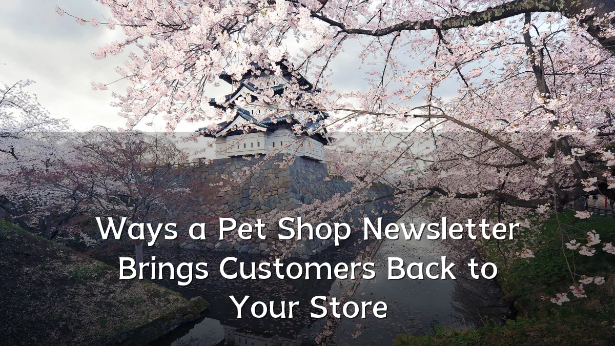 Ways a Pet Shop Newsletter Brings Customers Back to Your Store