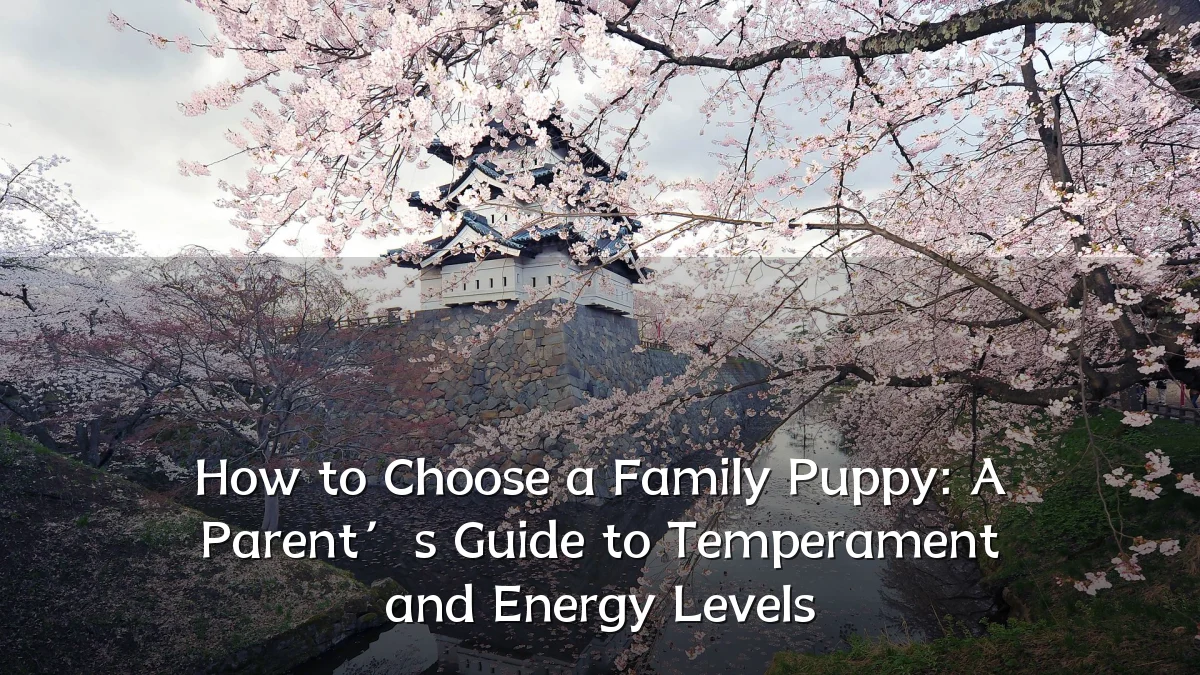 How to Choose a Family Puppy: A Parent’s Guide to Temperament and Energy Levels