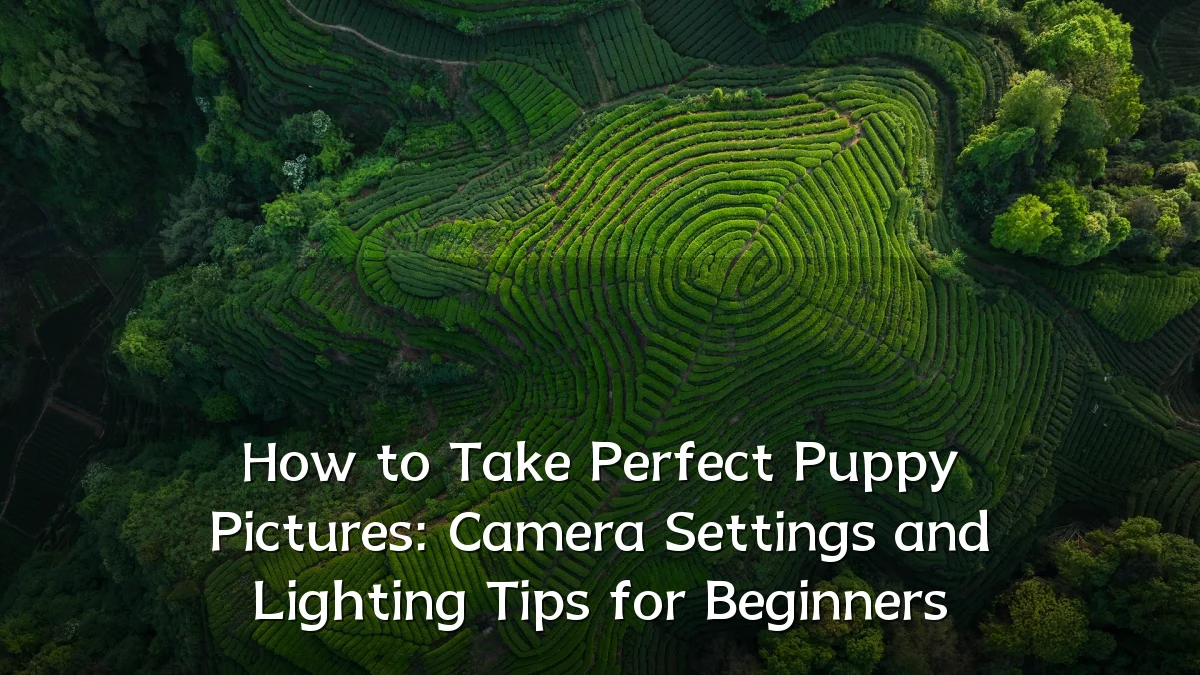 How to Take Perfect Puppy Pictures: Camera Settings and Lighting Tips for Beginners