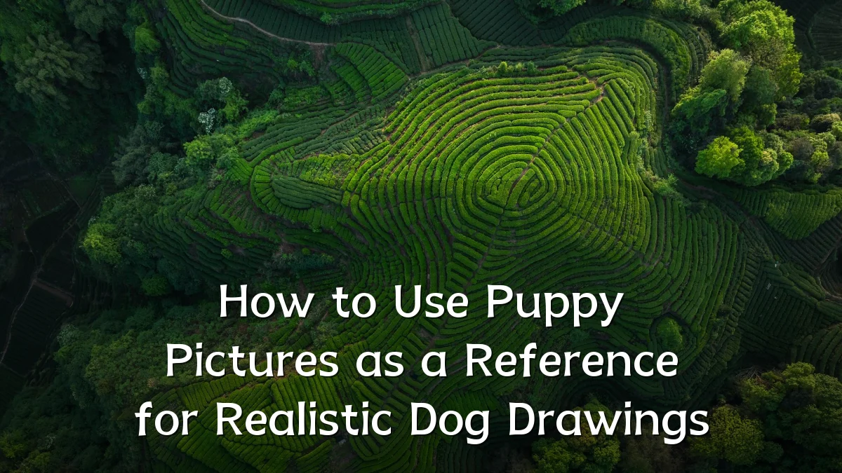 How to Use Puppy Pictures as a Reference for Realistic Dog Drawings