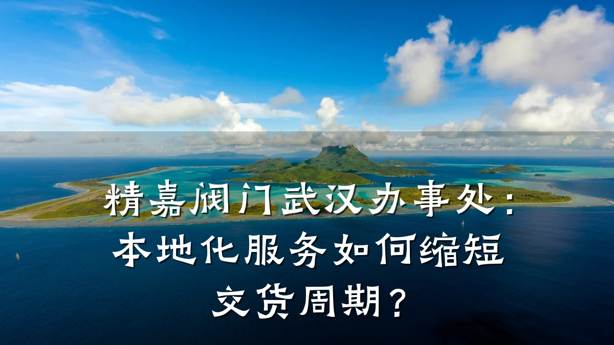 精嘉阀门武汉办事处:本地化服务如何缩短交货周期?