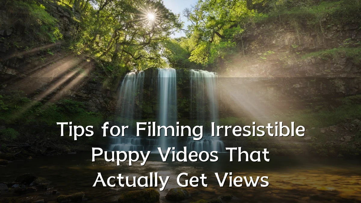 Tips for Filming Irresistible Puppy Videos That Actually Get Views