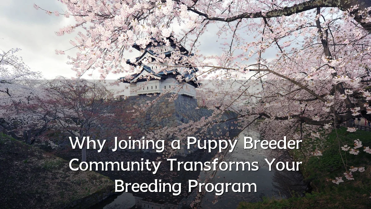Why Joining a Puppy Breeder Community Transforms Your Breeding Program