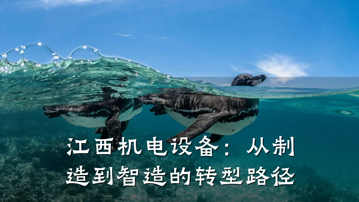 江西机电设备:从制造到智造的转型路径